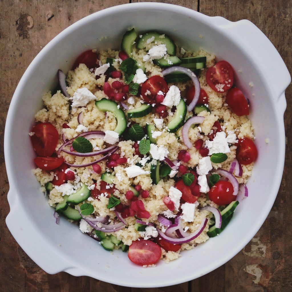 Couscous salade met feta Cookingdom